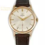 Omega Cal.332 Bumper Automatic 18ct Pink Gold 1950 mobile navigation (21)
