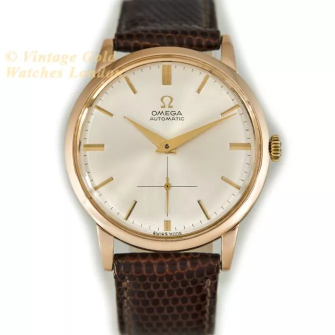Omega Cal.332 Bumper Automatic 18ct Pink Gold 1950 (21) (navigation)