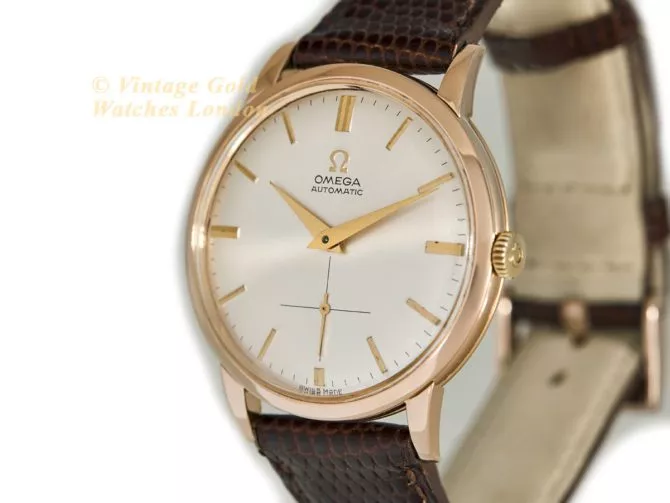 Omega Cal.332 Bumper Automatic 18ct Pink Gold 1950 (23)