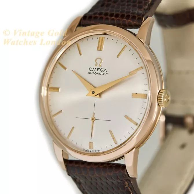 Omega Cal.332 Bumper Automatic 18ct Pink Gold 1950 (23) (navigation)
