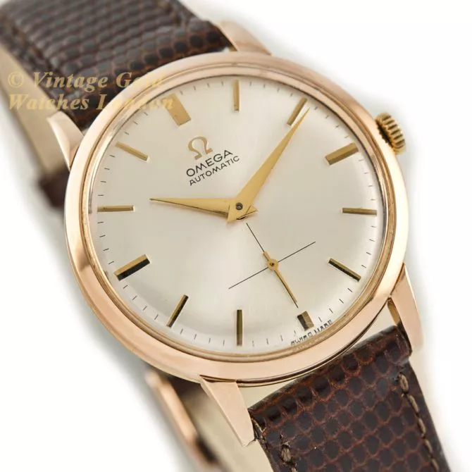 Omega Cal.332 Bumper Automatic 18ct Pink Gold 1950 (17) (navigation)