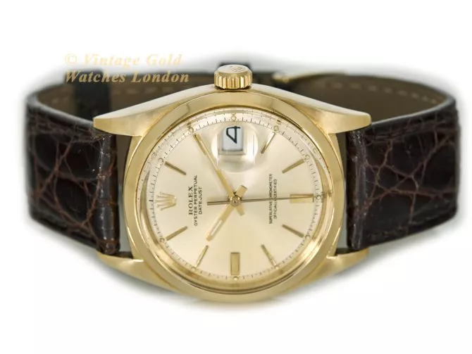 Rolex Oyster Perpetual Datejust 14ct 1958 (28)