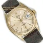 Rolex Oyster Perpetual Datejust 14ct 1958 mobile navigation (16)