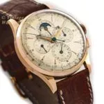 Universal Geneve Tri-Compax 18ct Pink Gold 37.5mm 1958 mobile navigation (17)