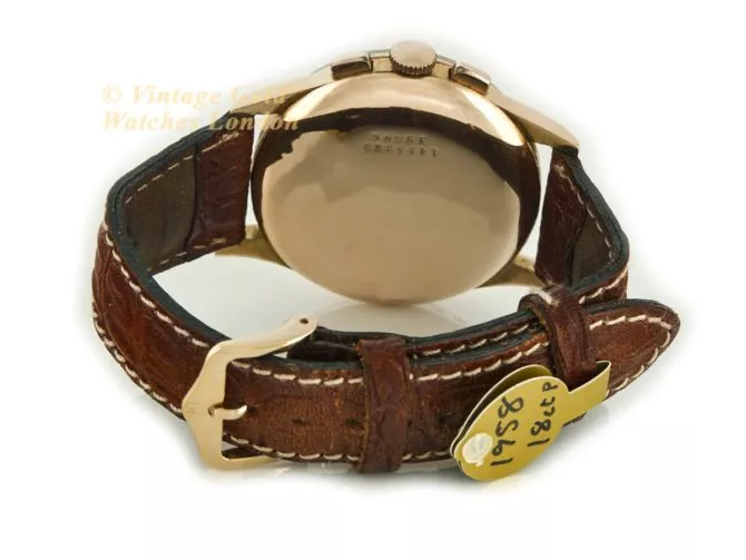 Universal Geneve Tri-Compax 18ct Pink Gold 37.5mm 1958 (35)