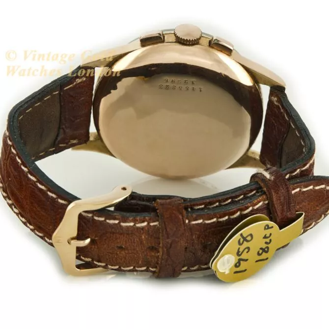 Universal Geneve Tri-Compax 18ct Pink Gold 37.5mm 1958 (35) (navigation)