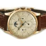 Universal Geneve Tri-Compax 18ct Pink Gold 37.5mm 1958 mobile navigation (27)