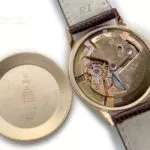 Omega Cal.332 Bumper Automatic 18ct Pink Gold 1950 mobile navigation (37)