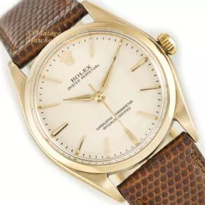 Rolex Oyster Perpetual 9ct Cal.1560 1957 (44) (navigation)