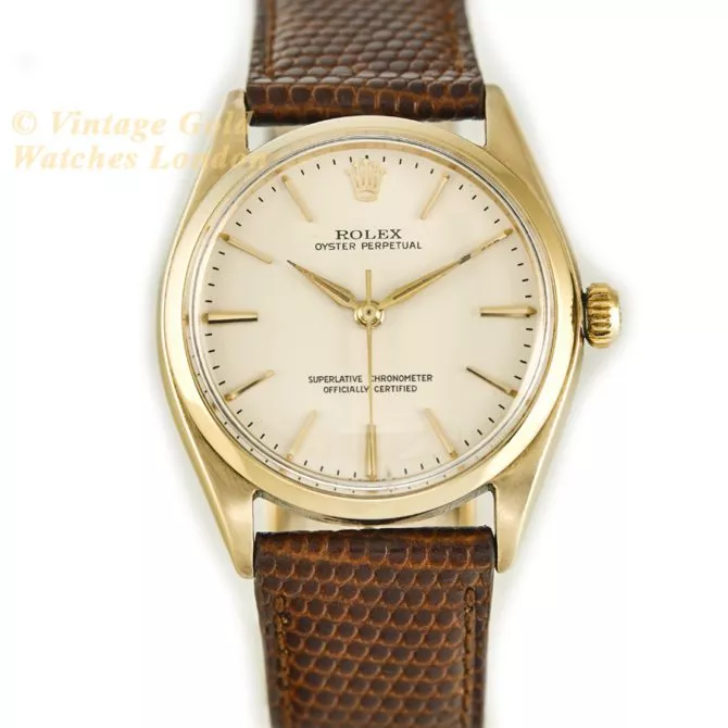 Rolex Oyster Perpetual 9ct Cal.1560 1957 (22) (navigation)