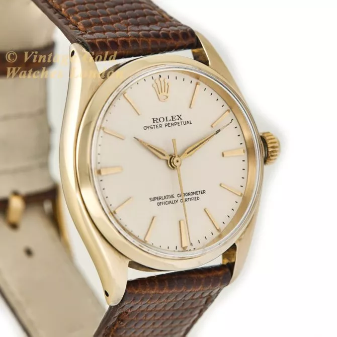 Rolex Oyster Perpetual 9ct Cal.1560 1957 (20) (navigation)