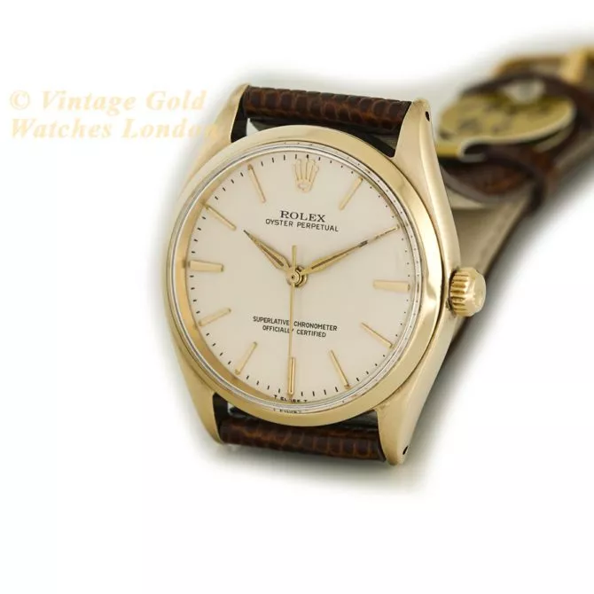 Rolex Oyster Perpetual 9ct Cal.1560 1957 (26) (navigation)