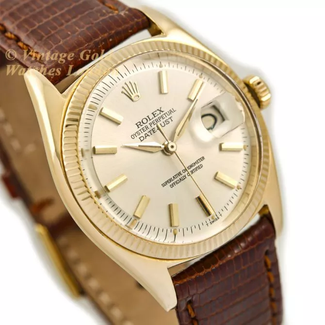 Rolex Datejust 18ct Model 6605 Cal.1066 1956 (18) (navigation)