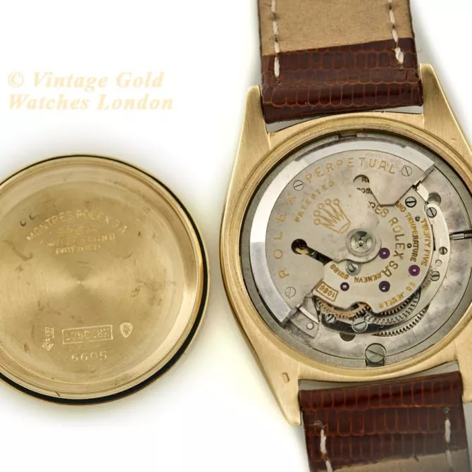 Rolex Datejust 18ct Model 6605 Cal.1066 1956 (40) (navigation)