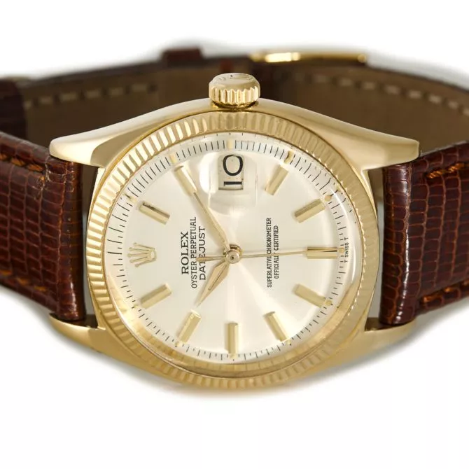 Rolex Datejust 18ct Model 6605 Cal.1066 1956 (4)