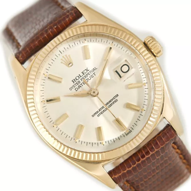 Rolex Datejust 18ct Model 6605 Cal.1066 1956 (7)