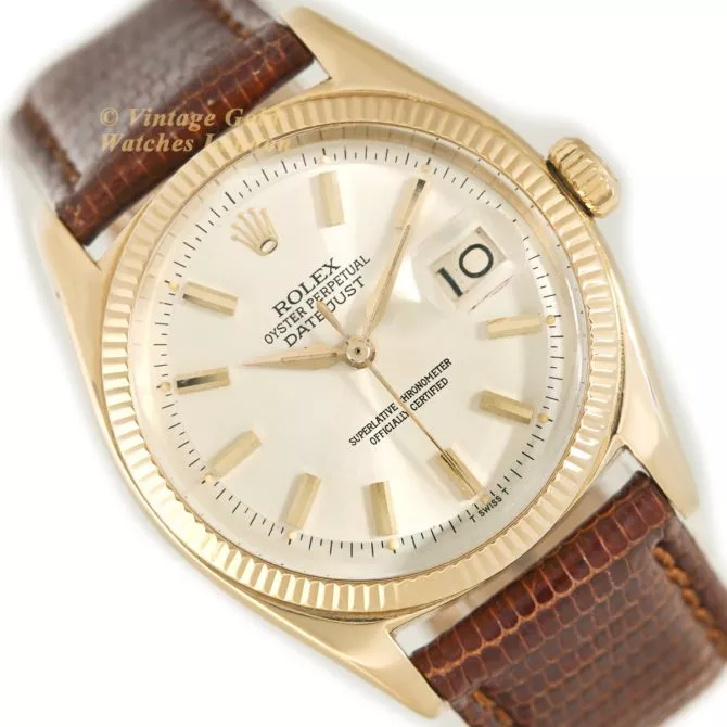 Rolex Datejust 18ct Model 6605 Cal.1066 1956 (44)