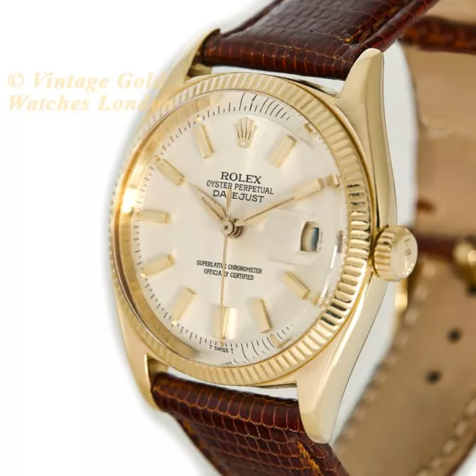 Rolex Datejust 18ct Model 6605 Cal.1066 1956 (24) (navigation)