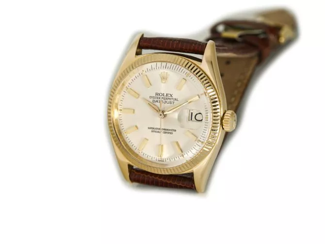Rolex Datejust 18ct Model 6605 Cal.1066 1956 (10)