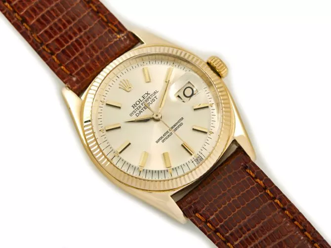 Rolex Datejust 18ct Model 6605 Cal.1066 1956 (13)