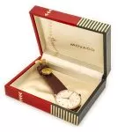 Movado Cal.470 18ct Pink Gold, Ruby Studded Dial, c1958 mobile navigation (39)