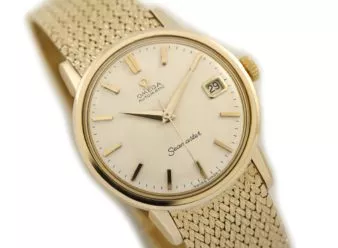 Omega Seamaster Cal.562 9ct 1966 with Bracelet - hover