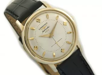 Longines Automatic Cal.19A 14ct 1956 - hover