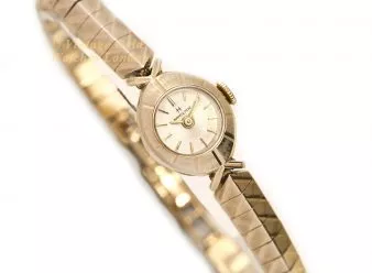Ladies Hamilton Cocktail Cal.14 9ct 1966 - hover
