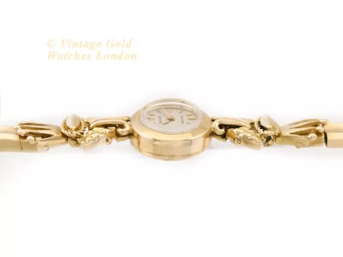 Ladies Rolex Precision Cal.250 18ct c1961 on 18ct Bracelet (10)