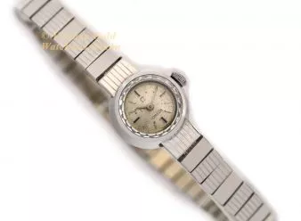 Ladies Omega Cal.580 9ct White Gold 1961 - hover