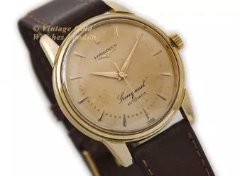 Longines Conquest Cal.19AS 18ct 1955 - hover