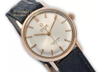 Omega Seamaster De Ville Cal.565 18ct Pink Gold c1967 - hover