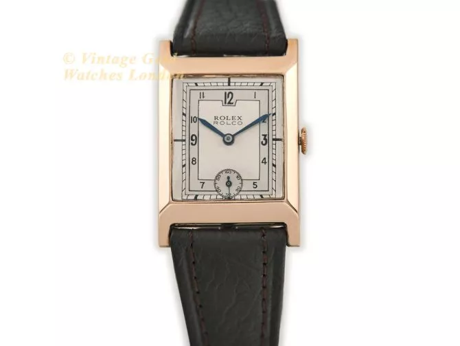 Rolex Rolco 9ct Pink Gold 1933 (4)