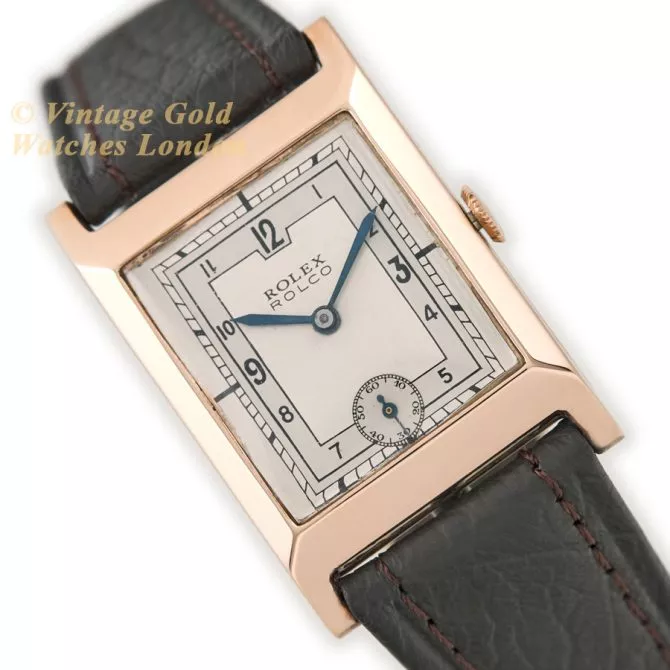 Rolex Rolco 9ct Pink Gold 1933 (1) (navigation)