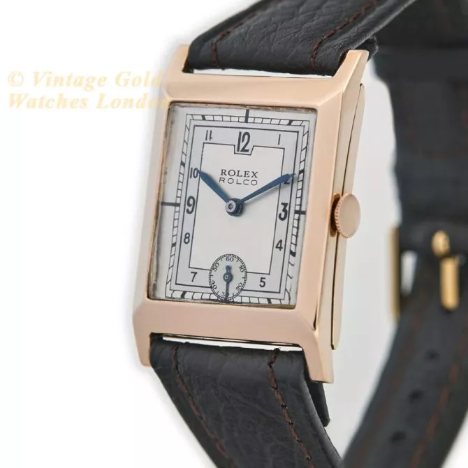 Rolex Rolco 9ct Pink Gold 1933 (5) (navigation)