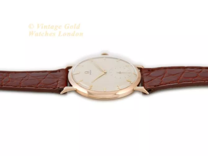 Omega Cal.267 18ct Pink Gold 1959 37.5mm (10)