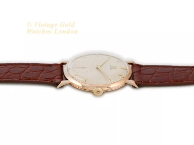 Omega Cal.267 18ct Pink Gold 1959 37.5mm (9)