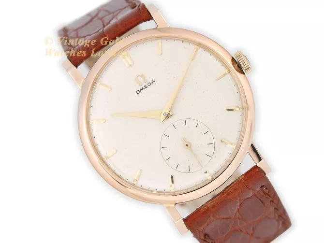 Omega Cal.267 18ct Pink Gold 1959 37.5mm (1)