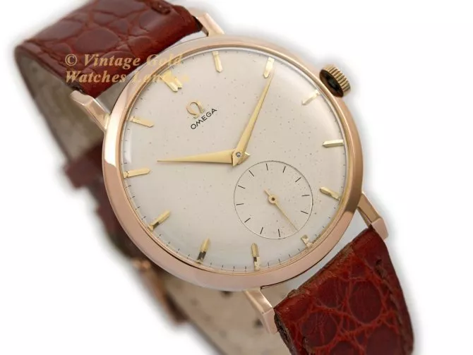 Omega Cal.267 18ct Pink Gold 1959 37.5mm (2)