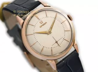 Omega Model Ref.2885 18ct Pink Gold 1954 - hover