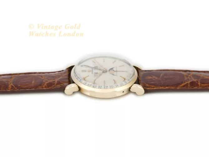 Omega Triple Date Moonphase Model Ref.2473 14ct 1951 (10)