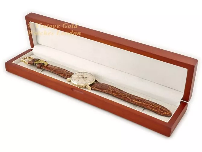 Omega Triple Date Moonphase Model Ref.2473 14ct 1951 (13)