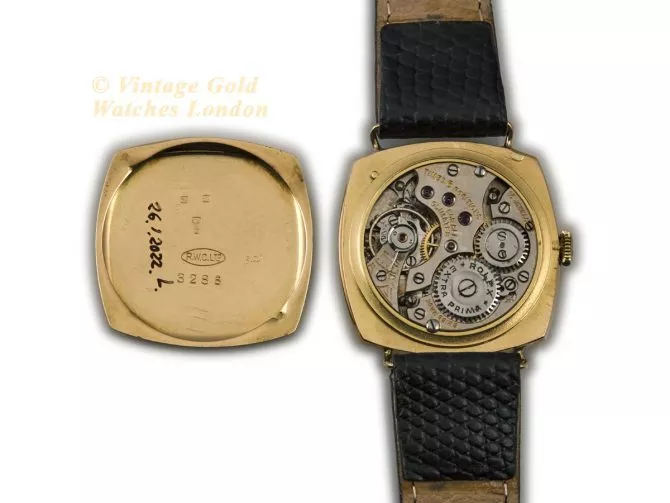 Rolex Cushion Model Ref.3288 18ct c1933 (12)