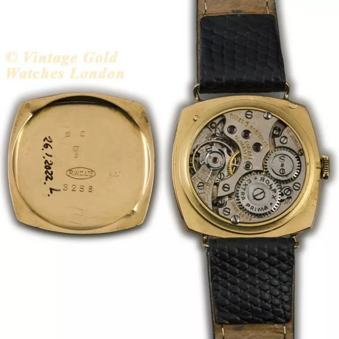 Rolex Cushion Model Ref.3288 18ct c1933 (12) (navigation)
