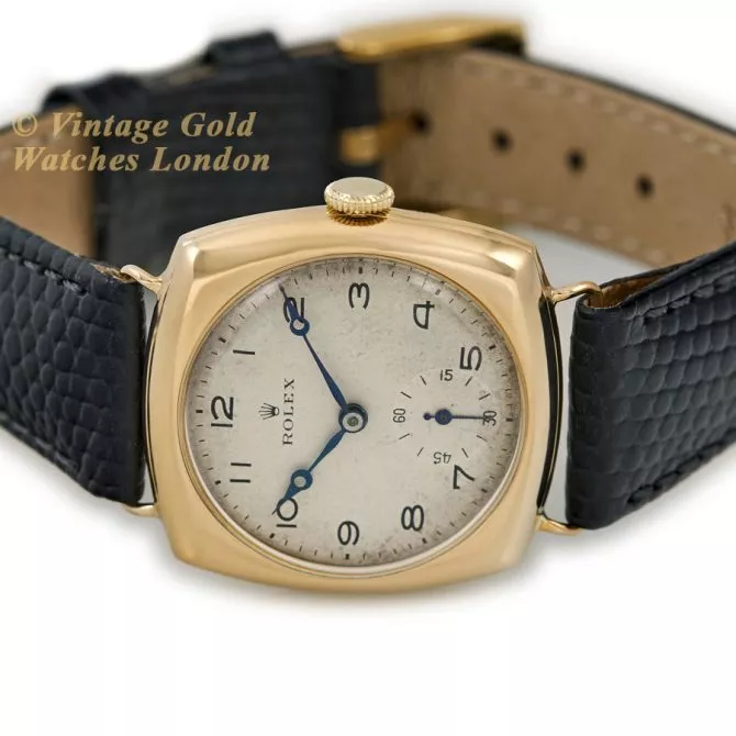 Rolex Cushion Model Ref.3288 18ct c1933 (7) (navigation)
