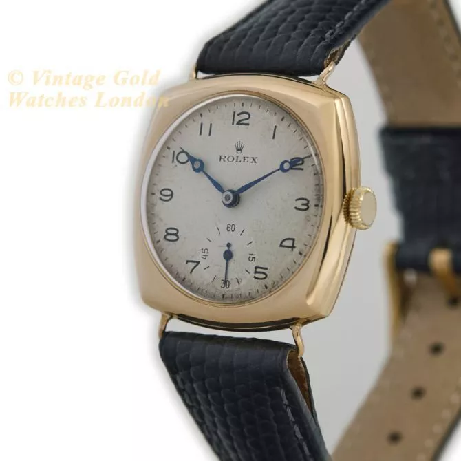 Rolex Cushion Model Ref.3288 18ct c1933 (5) (navigation)