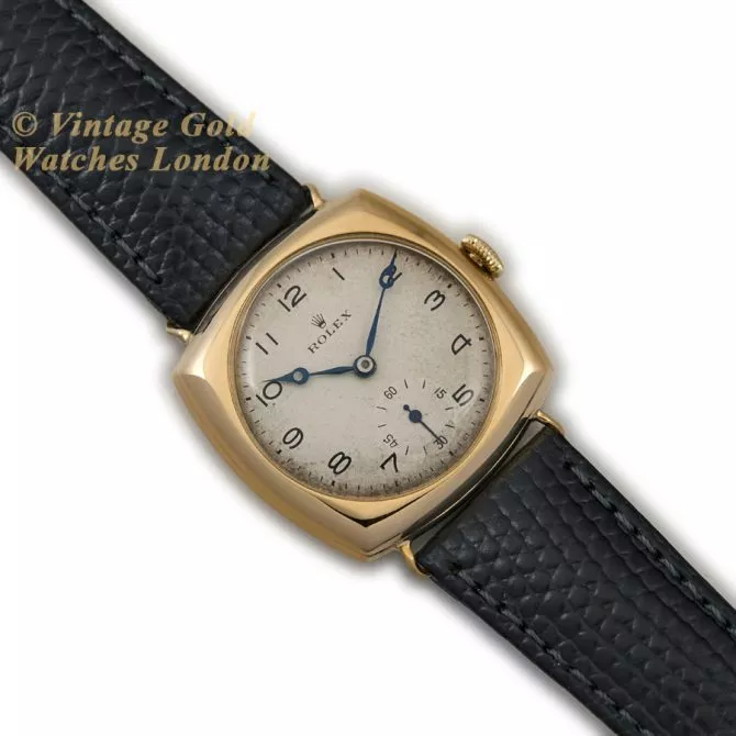Rolex Cushion Model Ref.3288 18ct c1933 (8) (navigation)