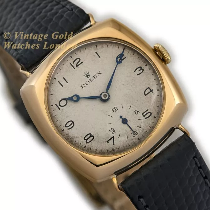 Rolex Cushion Model Ref.3288 18ct c1933 (2) (navigation)
