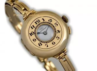 Ladies IWC Cocktail Watch 18ct c1925 - hover