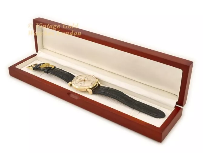 Minerva Chronograph Cal.13-20 CH 18ct c1950 (13)